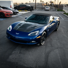 Auto Addict 2005-2013 Chevrolet Corvette C6 Projector C8 Style Headlights  w/Amber Seq Turn Signal